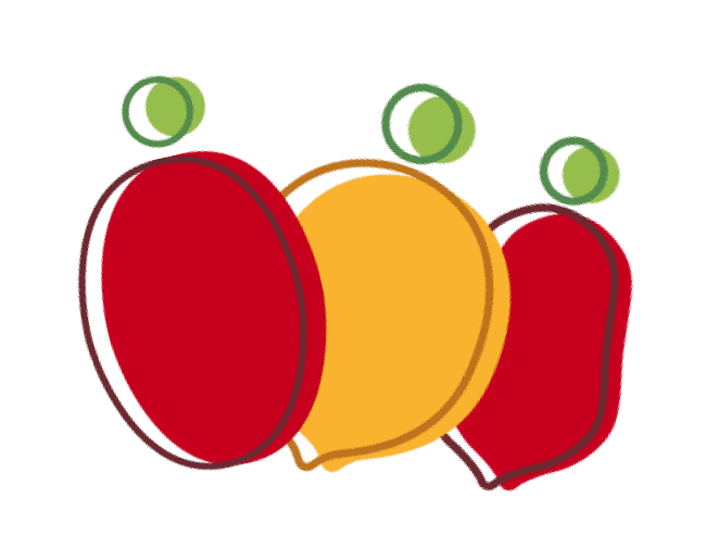 Pomodori stilizzati
