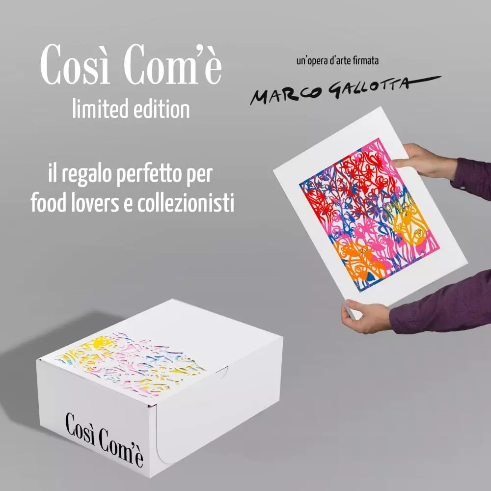 Così Com’è Limited Edition by Marco Gallotta – Pacco da 12pz + Un’opera in Edizione Limitata